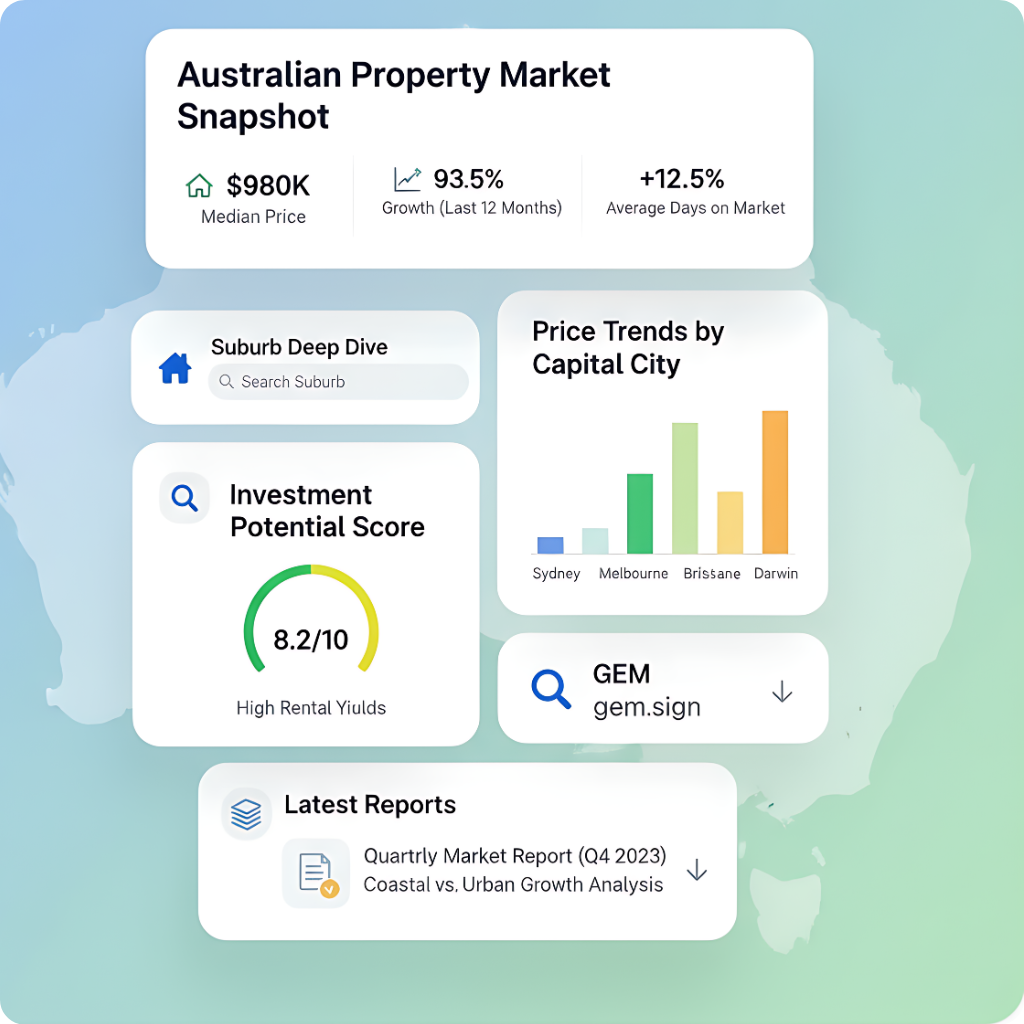 Australian Property Data & Suburb Growth Insights | Demografy